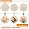 3-Set Flower Punch Needle Kit – Beginner-Friendly DIY Embroidery Set with Printed Patterns, Hoops, Yarn, Threader & Instructions for Adults